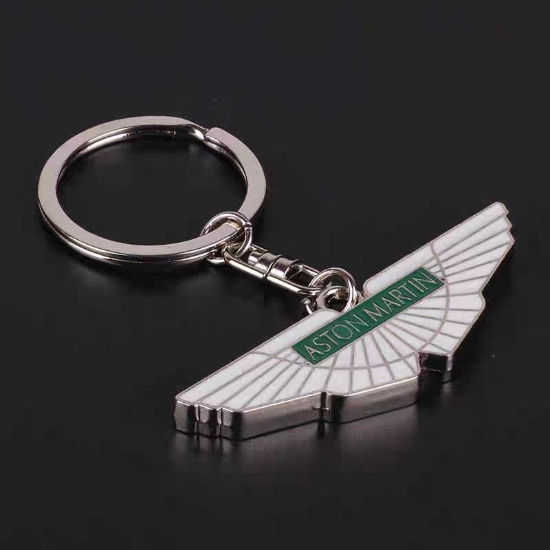 Aston Martin metal keychain, F1 team customized keychain, Alonso, DBX, DB11 car key pendant