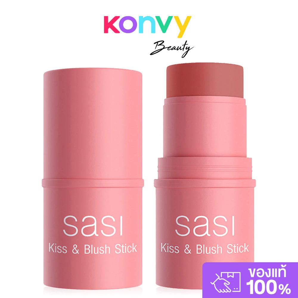 SASI Kiss Blush Stick 4g ศศิ บลัชออนแท่งแบบครีม. thumbnail 4