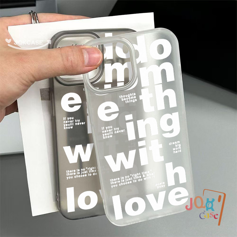 เคสไอโฟน 16 TPU สำหรับ IPhone 15 11 13 16 12 14 Pro Max XR X XS Max 7 8 12 11 16 15 Plus เคสโทรศัพท์แฟชั่นแบบด้าน เคส