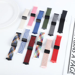 สายแม่เหล็กถัก for Huawei Watch Fit 5 4 3 / 5 Pro / 4 Pro สายไนลอนเปลี่ยนสายรัดข้อมืออุปกรณ์เสริม for Huawei Fit 4 4 Pro