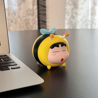 💥 จัดส่งจากประเทศไทย 💥Bees Crayon Shin chan คอสเพลย์น่ารักอะนิเมะรูป COD สต็อกรูปตุ๊กตาของเล่นสําหรับของขวัญเด็กคอลเลกชันจี้รถเครื่องประดับตกแต่งเค้กบ้านตกแต่ง