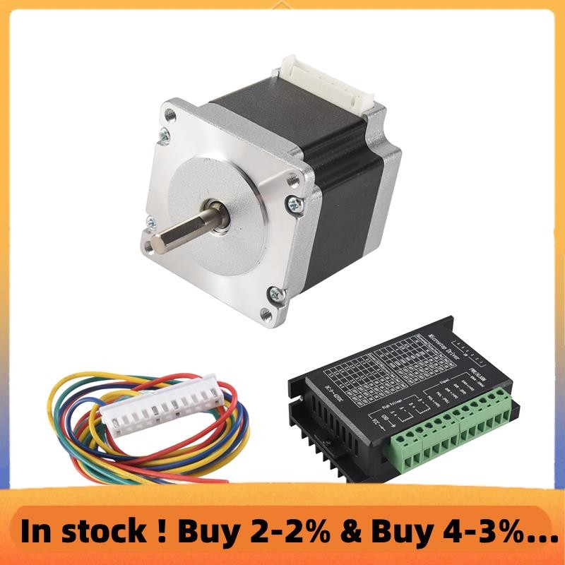 Nema 23 23HS5628 Stepper Motor 57 มอเตอร์ 2.8A พร้อม TB6600 Stepper Motor Driver NEMA17 23 สําหรับ C