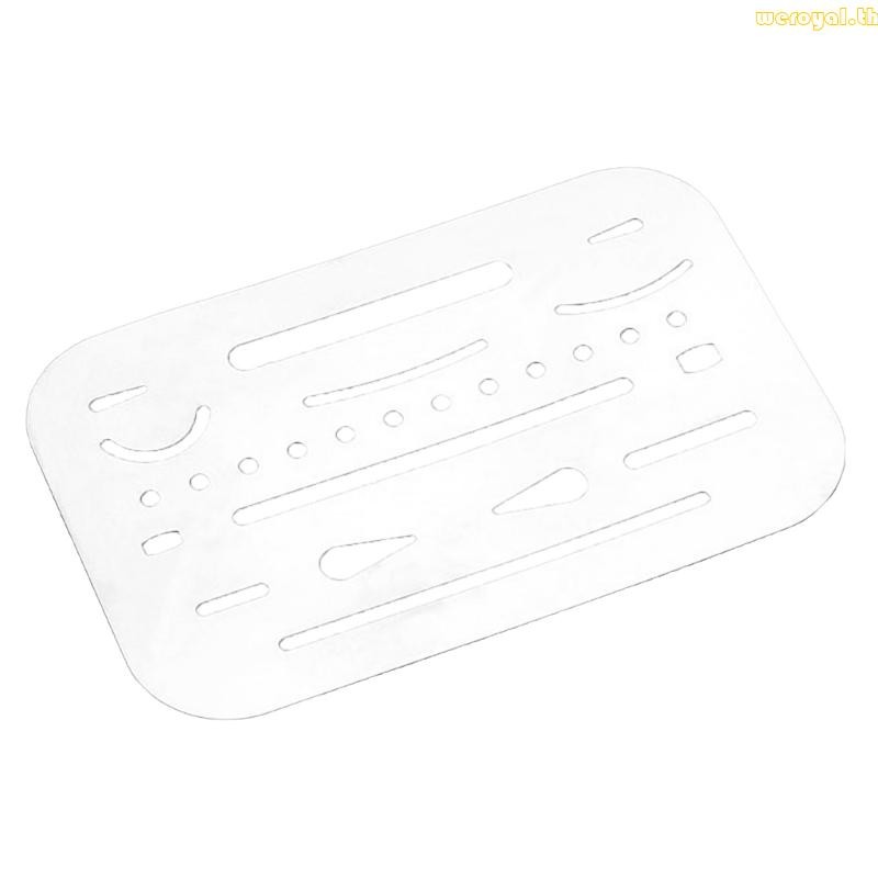 Weroyal Eraser Shield Eraser Template Metal Erasing Shield Metal Drawing Template Shield Drafting To