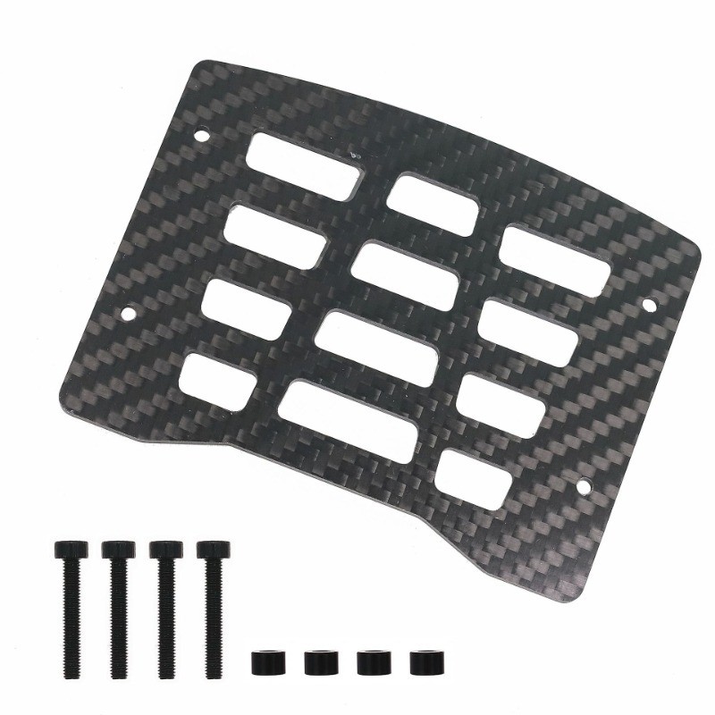 สําหรับ MJX 14211 อะไหล่อัพเกรดหลังคากระเป๋าเดินทาง Rack คาร์บอนไฟเบอร์ Scratch Protection เสริมสร้า