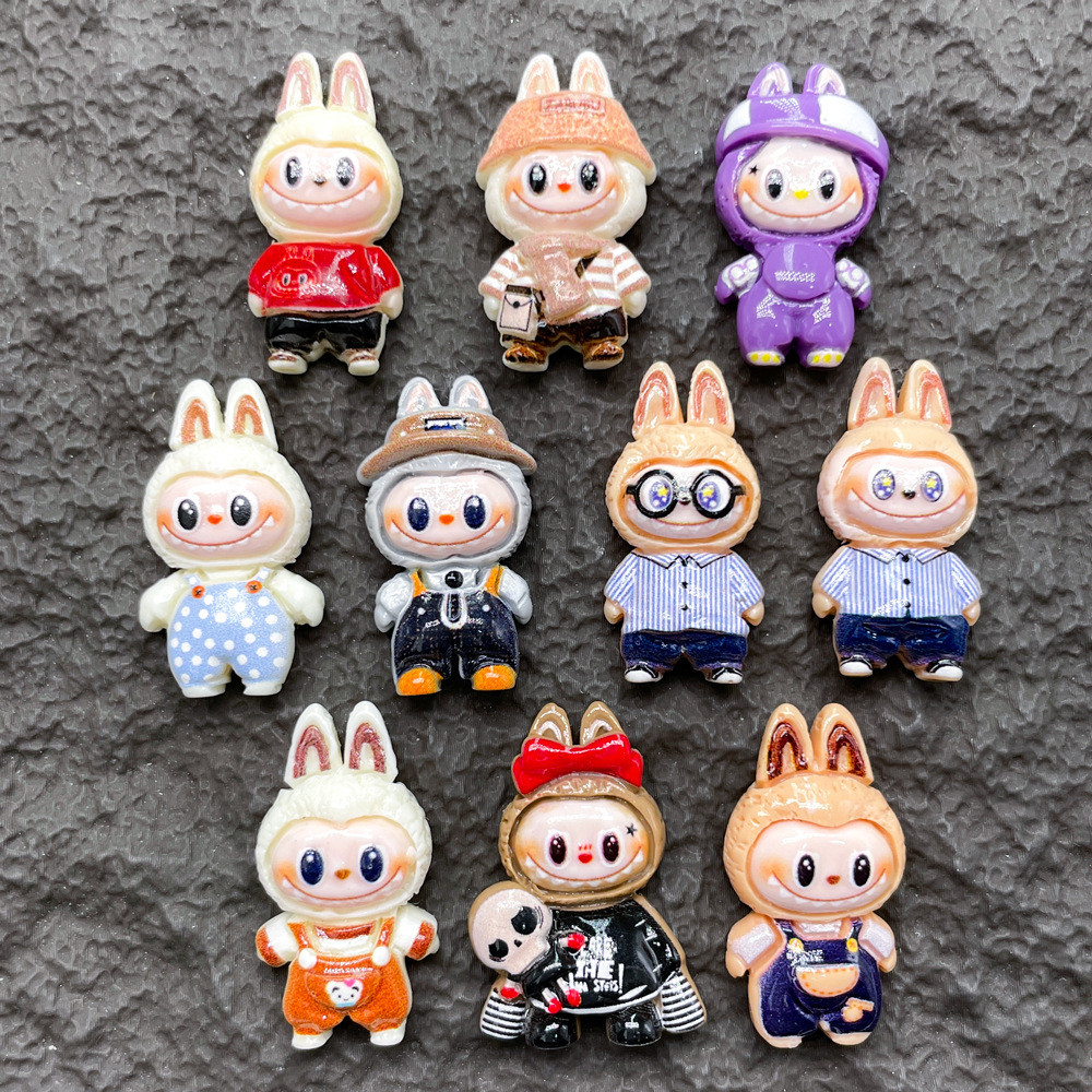 [3@][1-2pcs/bag]การ์ตูน Childlike ดึง bu10 อุปกรณ์เสริมเรซิ่น diy เคสโทรศัพท์ Hole รองเท้าหัวเข็มขัดอุปกรณ์เสริมผมวัสดุตกแต่ง FN