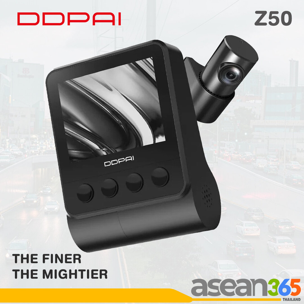 DDPai กล้องติดรถยนต์หน้า-หลัง รุ่น Z50 GPS Dual | ดีดีไพ | ติดตั้งได้กับรถหลากหลายรุ่น