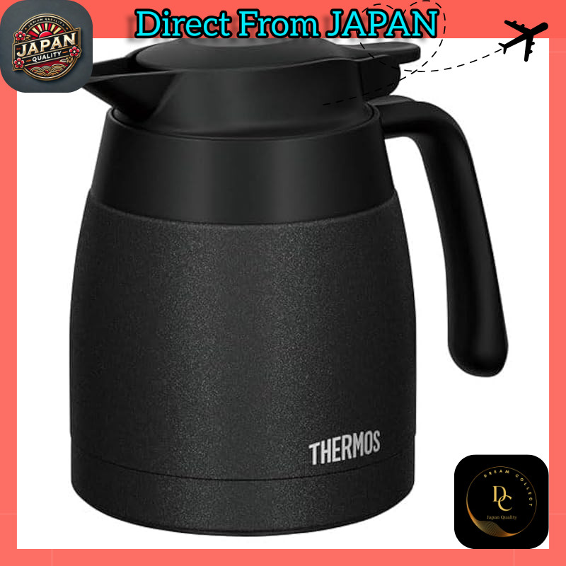 Thermos Cleaning Machine Compatible Vacuum Insulated Stainless Steel Pot TTC-700 Black