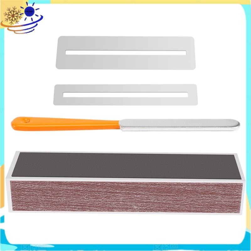 เครื่องมืออลูมิเนียม Fingerboard - ไฟล์ Luthier กีตาร์ Fret Crowning Luthier, Fret Leveler Beam และ 