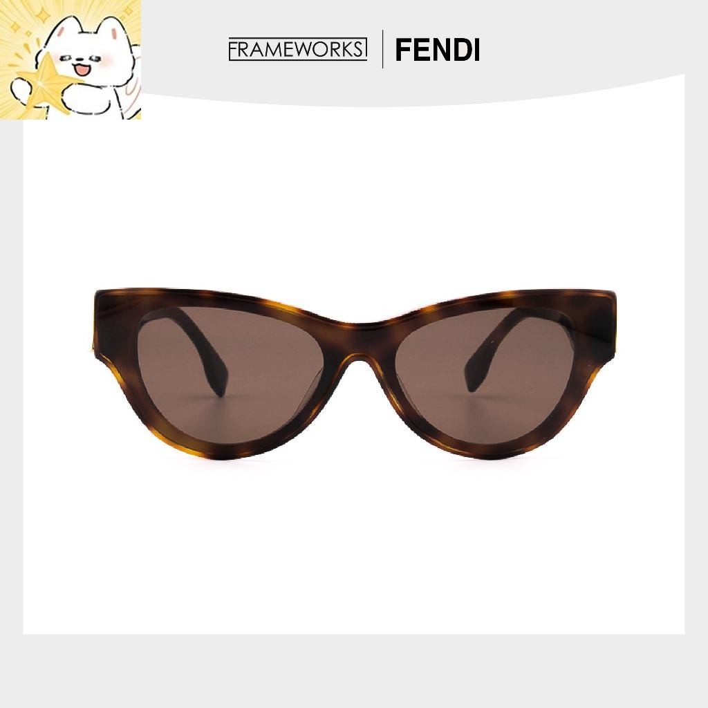 [ของแท้] FENDI FIRST แว่นกันแดด รุ่น FE40135F รับประกัน 6 เดือน