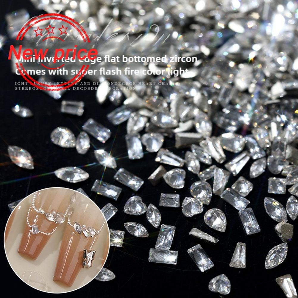 กระพริบเล็บเลื่อมเล็บ Art Patch เล็บบางเฉียบตกแต่งไม่สม่ําเสมอ Art T1a7