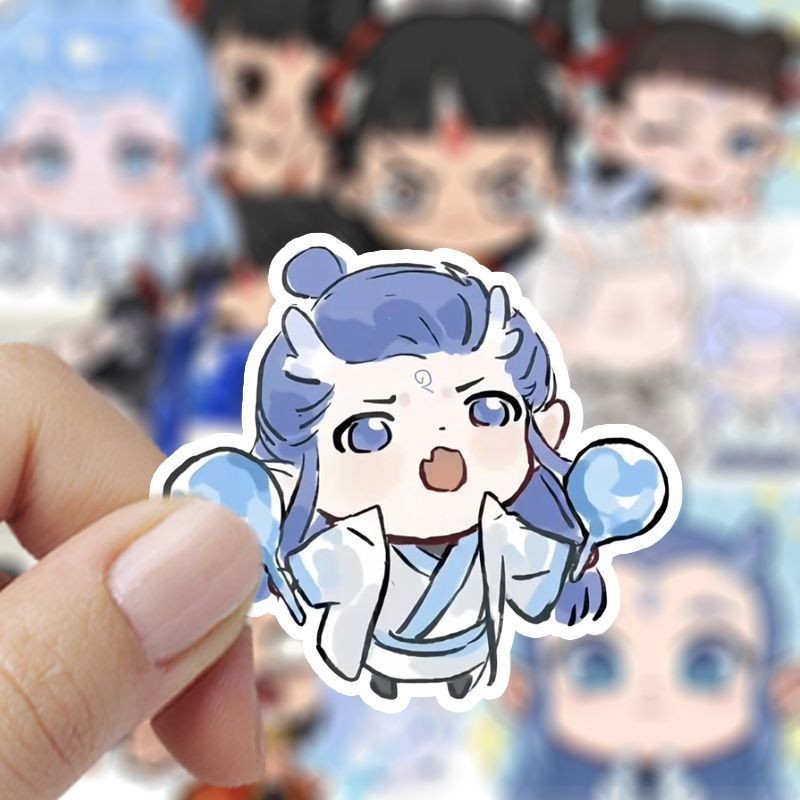 สติ๊กเกอร์ Nezha เวอร์ชั่น Q 200 แผ่น สติ๊กเกอร์ Nezha สติ๊กเกอร์ Nezha 2 Demon20250817