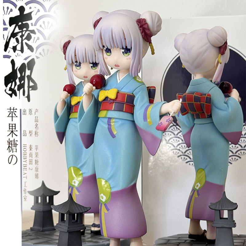 Domestic Original Dragon Maid Loli Kanna Kimono Hand-Made Apple Candy Conner hob Studio Qin Yutian2 
