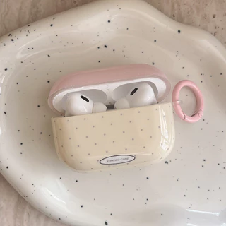 สไตล์เรียบง่ายสาวซิลิโคนสําหรับ AirPods1 2 สําหรับ AirPods 3 สําหรับ AirPods Pro หูฟังอุปกรณ์เสริมน่ารักสีชมพูร่มสุนัขจี้