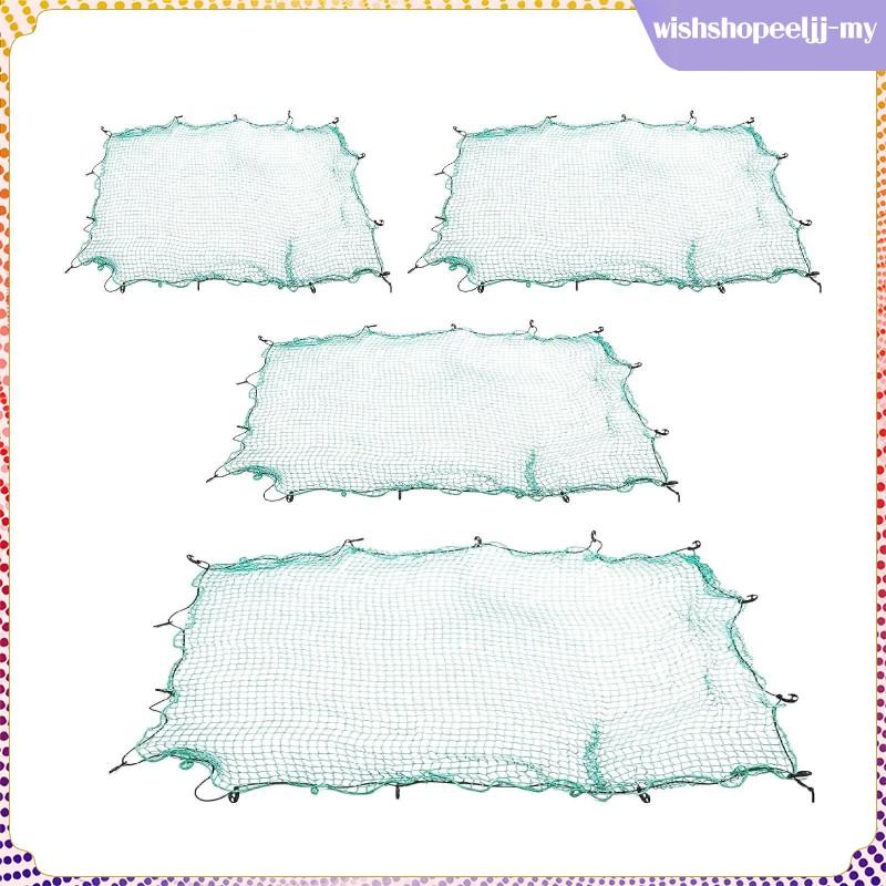 [WishshopeeljjMY] ตาข่ายสินค้าสําหรับรถกระบะเตียงตาข่ายรถอุปกรณ์ภายนอกการจัดเก็บพร้อมตะขอสําหรับการเ