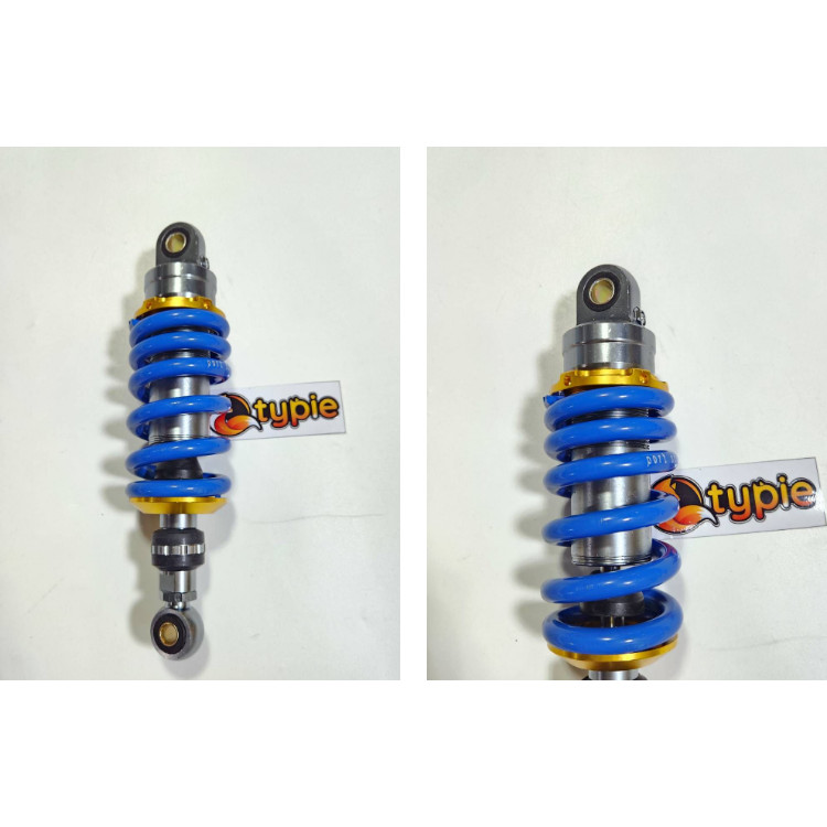 โช๊คหลัง โซนิค โชิ สปริงน้ำเงิน โช๊คหลังแต่ง MSX , SONIC , TENA , DASH , LS , DEMON125 อะไหล่แต่งโซน