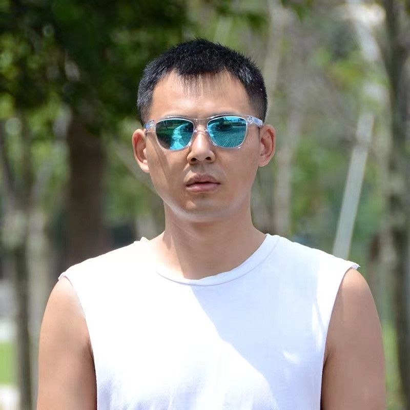 Frogskins เลนส์โพลาไรซ์คลาสสิกสแควร์กีฬาแฟชั่นแว่นตากันแดดผู้ชายผู้หญิงที่มีสีสันขี่จักรยานกลางแจ้งวิ่งขับรถแว่นตากันแดด - รูปที่ 4