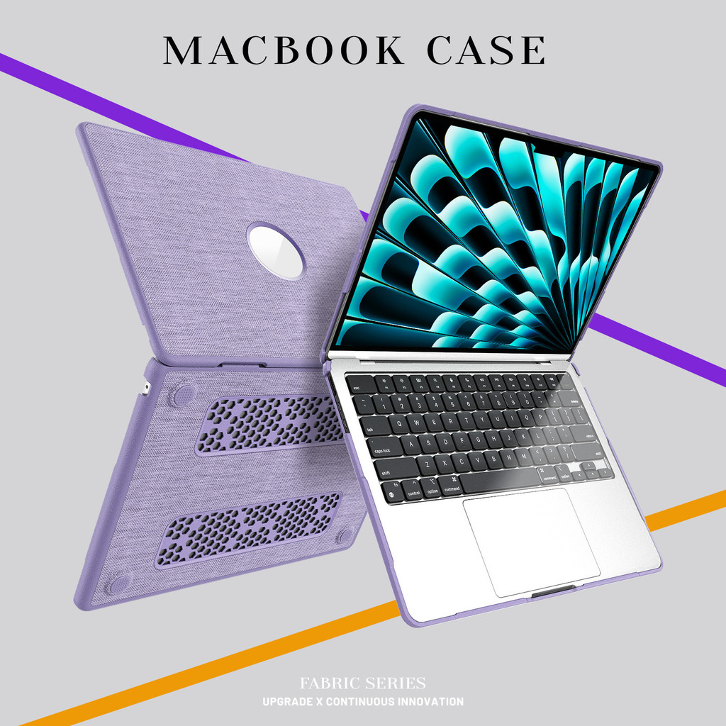 เหมาะสําหรับMac Book Air 13.6 อุปกรณ์เสริมสําหรับ Mac Book Air 15 Cover Cover Cover Cover Cover Cove