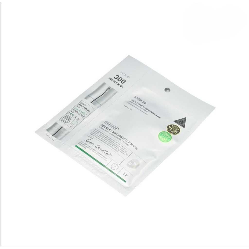 Vt Reedle Shot 300 2Step Mask (1.5g+5pcs) รูปที่ 4