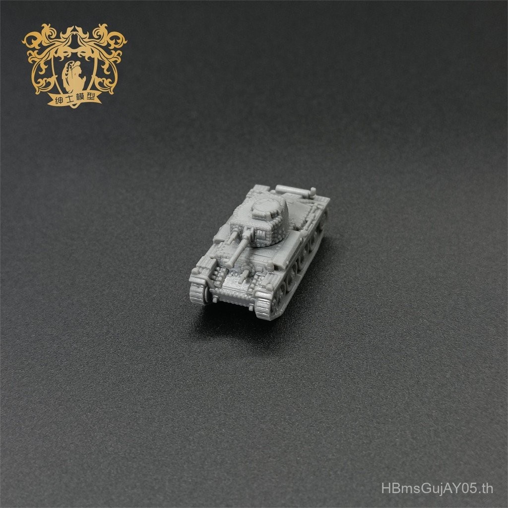 สินค้าใหม่ กลุ่มธรรมดา Pz-kpfw 38 (t) รถถังไฟ 1/144 Scale Tank Model โมเดลการพิมพ์ 3D