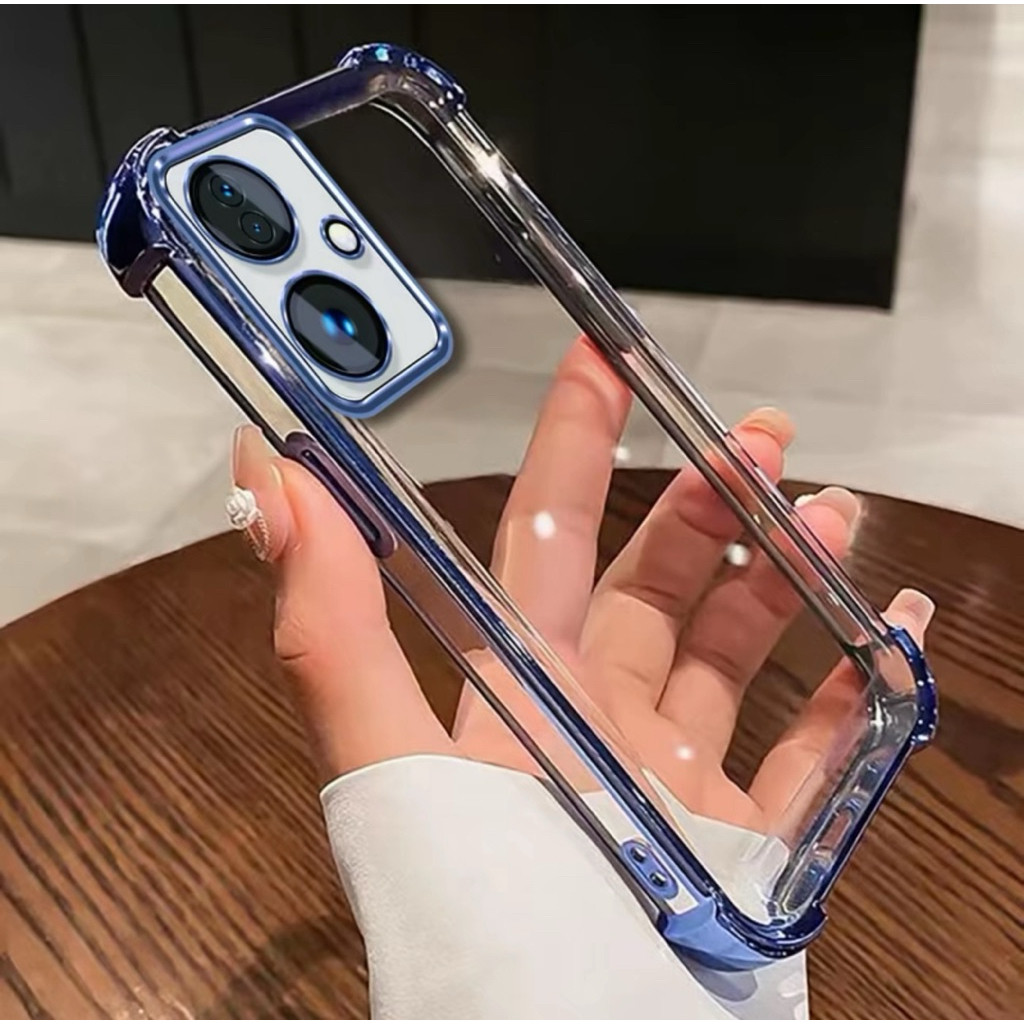 เคสทีพียูขอบสี สำหรับ infinix Hot 60Pro / Hot 60Pro+ / Smart 9 / Smart 10 / Hot 50i ตรงรุ่น พร้อมส่ง