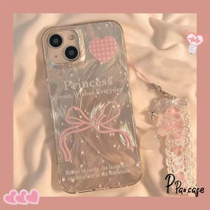 ตัวอักษรการ์ตูนหัวเข็มขัดลายจุดขนนกเส้นด้ายเข้ากันได้กับ iPhone 11 15 14 13 12 Pro Max XR 8 7 15 14 Plus SE X XS Max