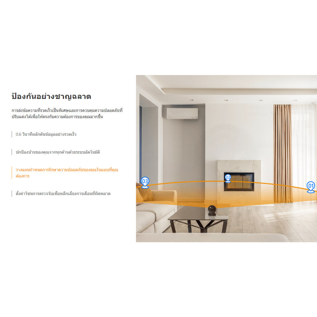 ภาพสีชัด IMOU Rex 2D 5MP Wi-Fi Camera ครอบคลุม 355° สามารถพูดคุยได้สองทิศทางและSmart Tracking กล้องส