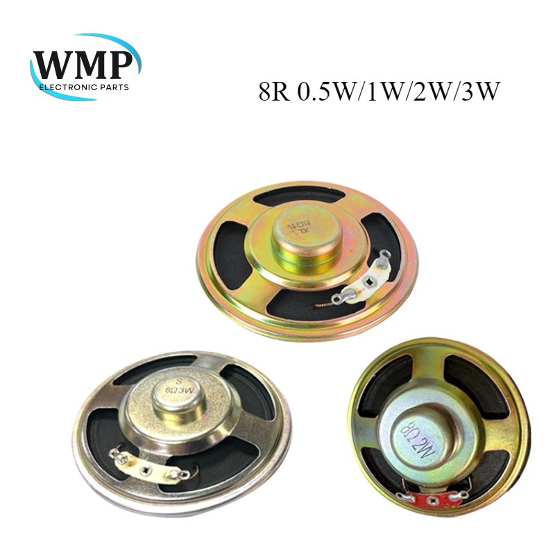 ลําโพงแบบพกพาทวีตเตอร์ 0.5W 1W 2W 3W 8R Ohm ลําโพงลําโพงเสียงสําหรับคอมพิวเตอร์ขนาด 50/57/66/77 มม.