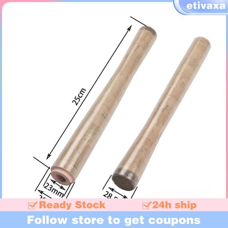 [Etivaxa] ด้ามจับคันเบ็ดด้ามจับไม้ก๊อก EVA ด้ามจับไม้ก๊อก ปลาคาร์พตกปลา DIY Rod Building - รูปที่ 4
