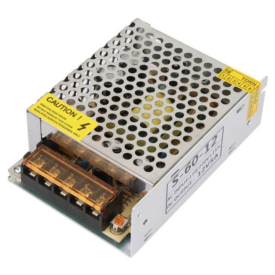 ✮DC 12V 5A LED Switching Power Supply Driver Adapter Volt Power Supply Module