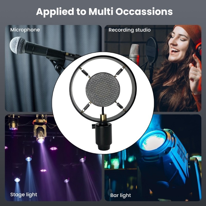 Homeiu Retro Condenser Microphone Props ไมโครโฟนคลาสสิกรุ่น Vintage Microphone