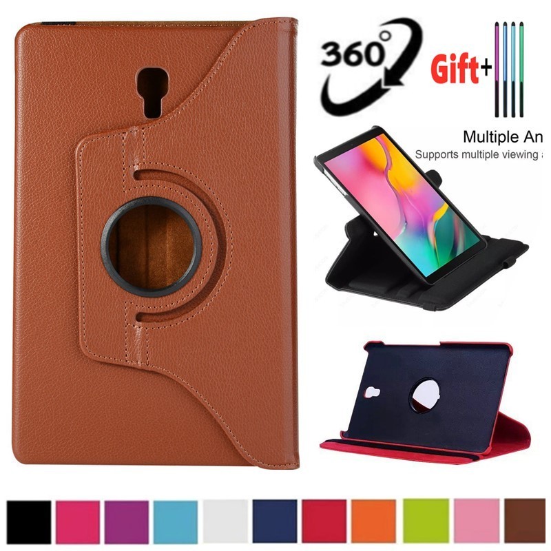 SAMSUNG สําหรับsamsung Galaxy Tab S/S2/S3/S4 8.0 " 8.4" 9.7" 10.5" 360 หมุนกรณีT700 T705 T800 T805 T710 T713 T810 T813 T820 T825 T830 T835 ฝาครอบหนังป้องกัน