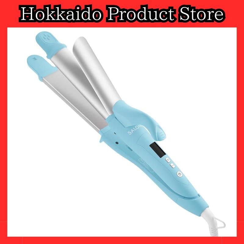 【from Japan】[Limited to spring and summer 2023] SALONIA | 2WAY Straight & Curl Hair Iron [Universe S