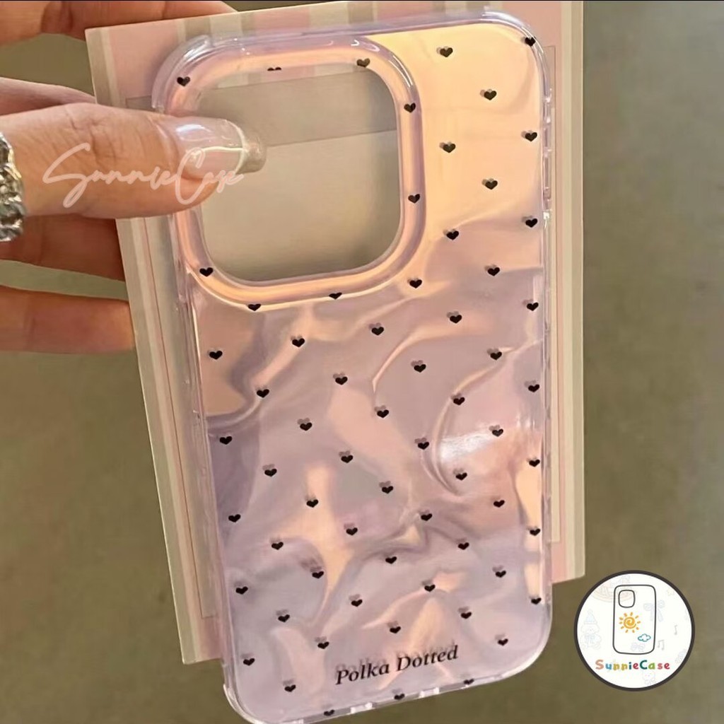 น่ารักรักขนมสีคู่การ์ตูนดูเดิล เข้ากันได้กับ IPhone 7Plus 6 6s 8 14 Plus 15 16 11 13 14 12 Pro Max X