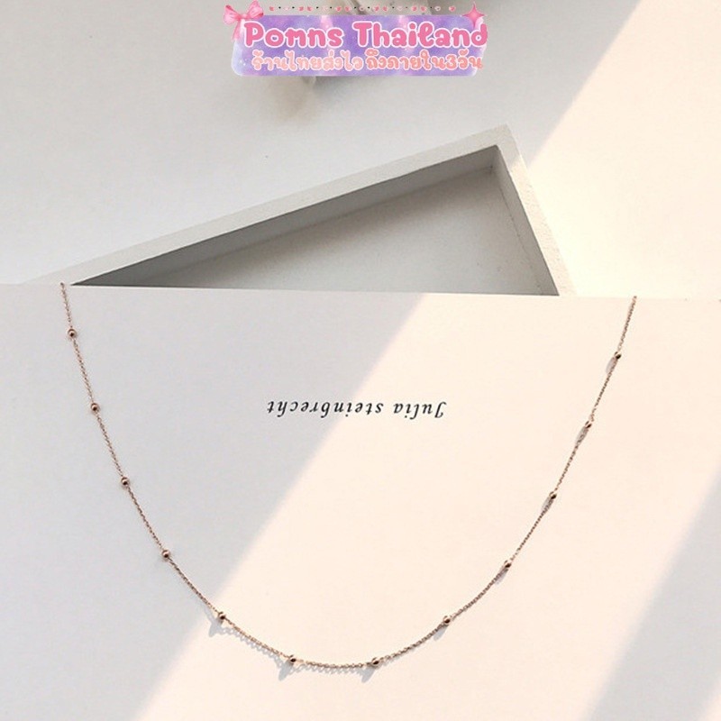ร้านไทย 📌📌สร้อย สร้อยคอ เครื่องประดับ สไตล์เกาหลี แฟชั่น N140