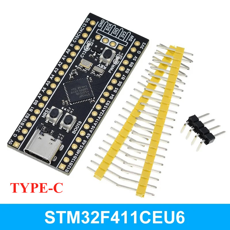 Stm32f103c8t6 STM32F103C6T6 STM32F401CCU6 STM32F411CEU6 ARM STM32 ระบบขั้นต่ํา Development Board STM32F411 + ST-LINK V2 ดาวน์โหลดโปรแกรมเมอร์