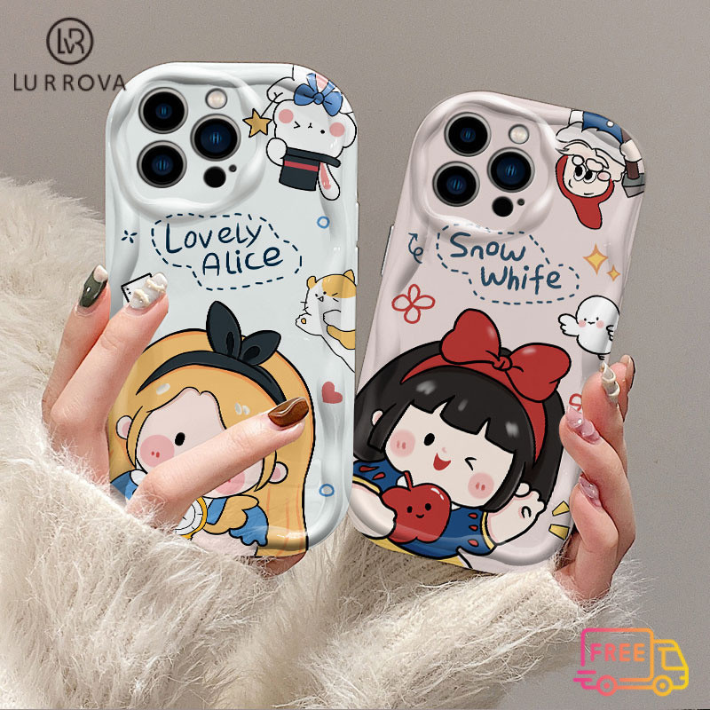 กรณี OPPO Reno12 F 5G Reno 12 Pro 5G Reno 12 5G Reno11 F 5G Reno 11 5G Reno 10 5G Reno 8T 5G Reno 8Z Reno 7Z Reno A18 A38 A60 realme C65 C63 C53 C51 Reno8 Reno5 Reno6 Reno7 Reno4 น่ารักการ์ตูนสาวกันกระแทก TPU เคสโทรศัพท์โทรศัพท์