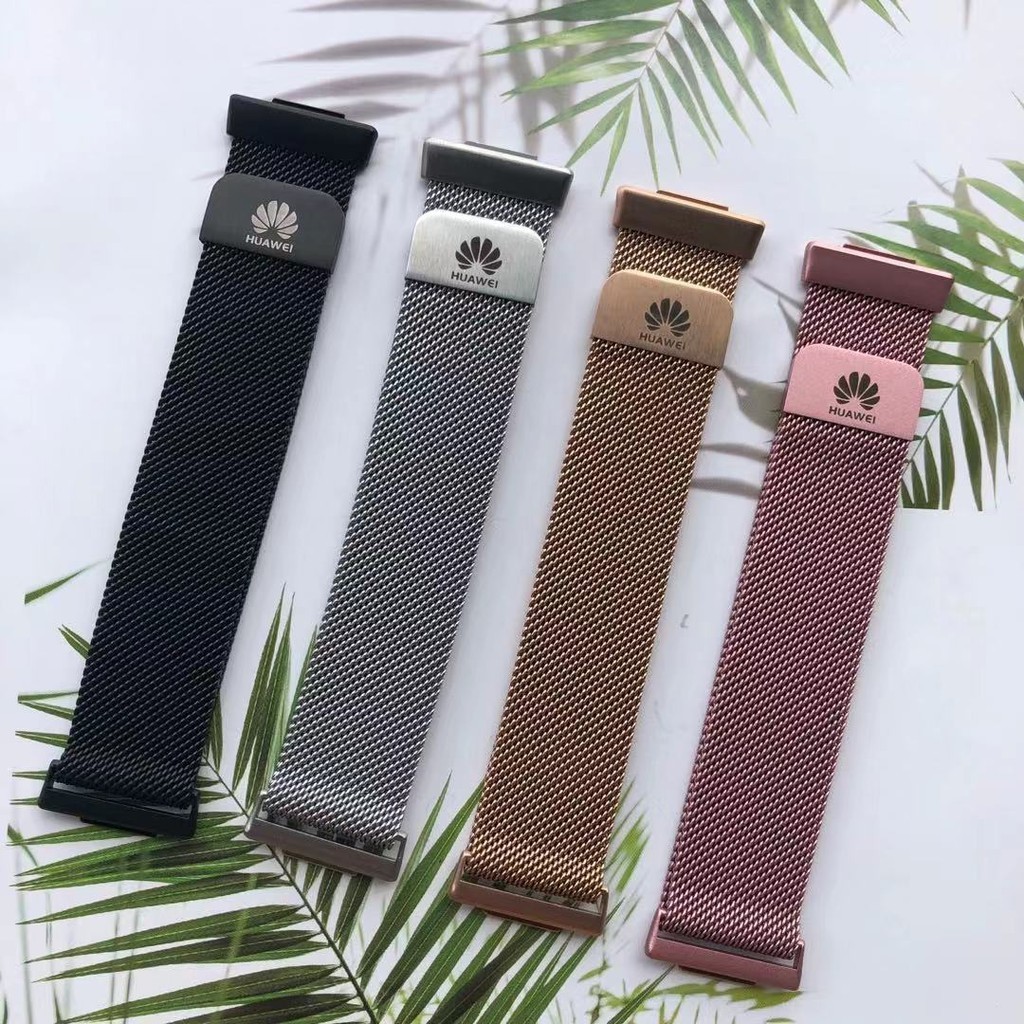 เหมาะสําหรับ Huawei WATCH FIT2 สายรัดสามสแตนเลส fit3 โลหะสแตนเลส WATCH FIT สายรัดทดแทน