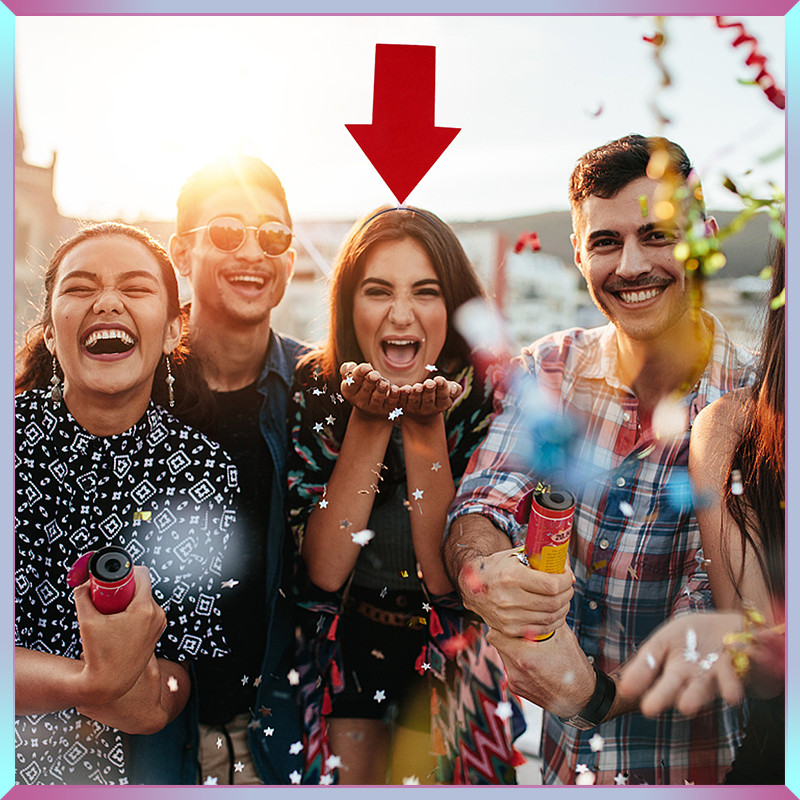 📦 2pcs ที่คาดผมรูปหัวลูกศรสนุกๆ สร้างสรรค์ เครื่องประดับ หมวกประดับหูแหวนนิวยอร์ก สำหรับงานปาร์ตี้วั