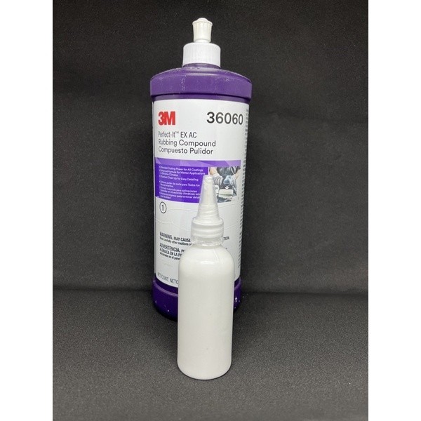 ดูแลสีรถ น้ำยาขัดหยาบเบอร์ 1( 36060ex) 3M ขนาด 100ml