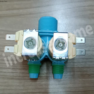 วาล์วน้ำเข้า เครื่องซักผ้า 2 ทาง ขาหันข้าง SAMSUNG DC62-00311C (แท้) อะไหล่เครื่องซักผ้า