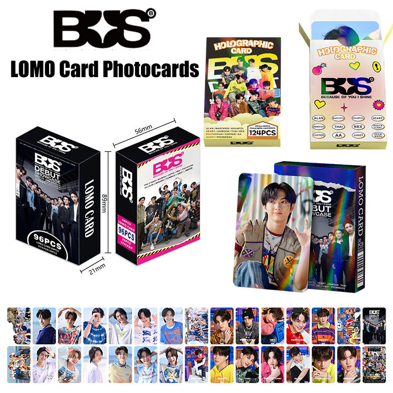 Bus Lomo Card BUS Debut Photocard การ์ดโฮโลแกรมความรู้สึก Bab Wa Ooh เพราะคุณ I Shine Photocards Lomocard Photocard 30/96/120 ชิ้นสําหรับของขวัญ