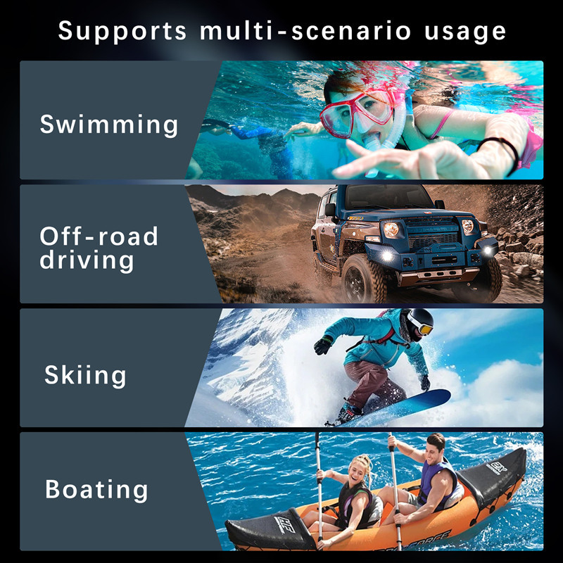 [Redpepper] IP68 Waterproof Phone Case For iPhone 16 Pro Max 16 Plus 15 14 13 Pro Full Protection Underwater Swimming Diving Phone Cover ราคา ถูกที่สุด ดีลบีเคเค แกลเลอรีภาพที่ 3