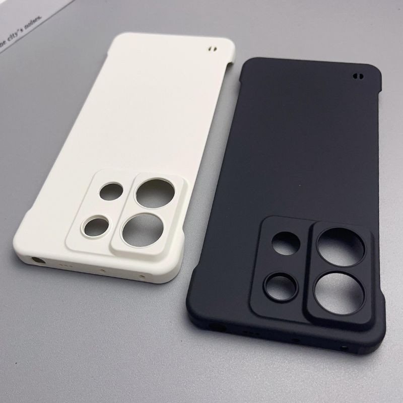เคสเคลือบไร้กรอบสําหรับ Xiaomi Redmi Note 13 Pro 5G Slim Hard ShockProof Phone Cover