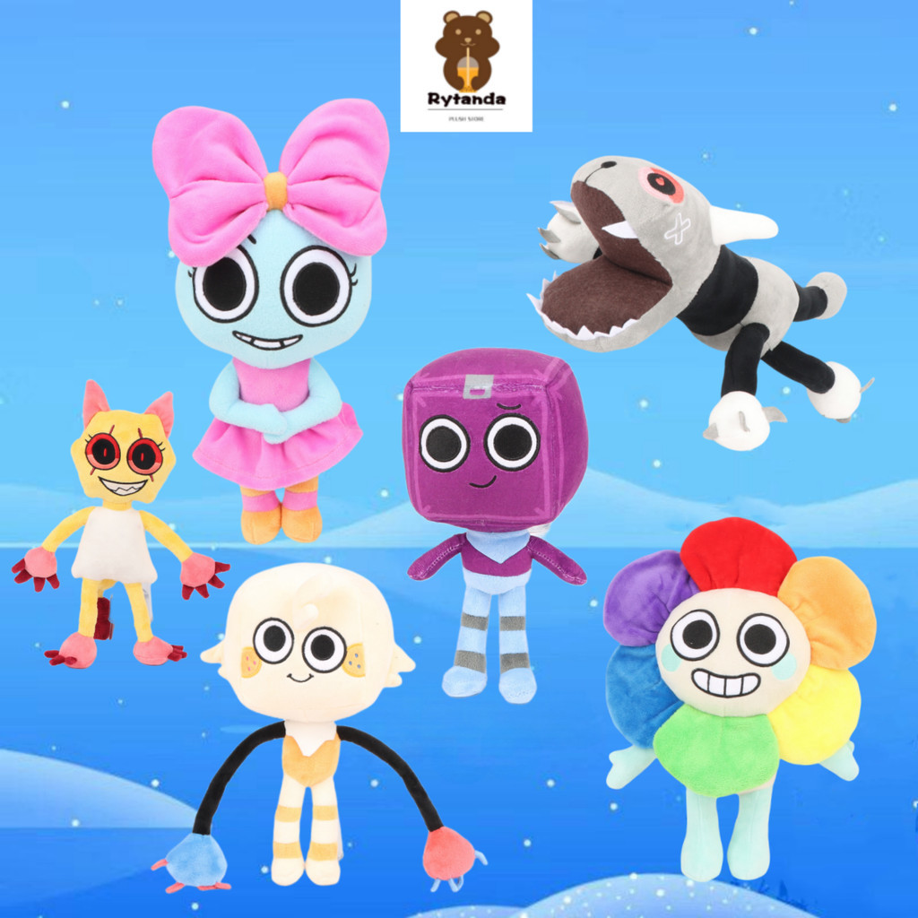 in Stock Dandy's World Plush ตุ๊กตาตัวละครเกมตลก Kawaii Dandy's World ของเล่นตุ๊กตาของขวัญฮาโลวีนของขวัญวันเกิดเด็ก COD