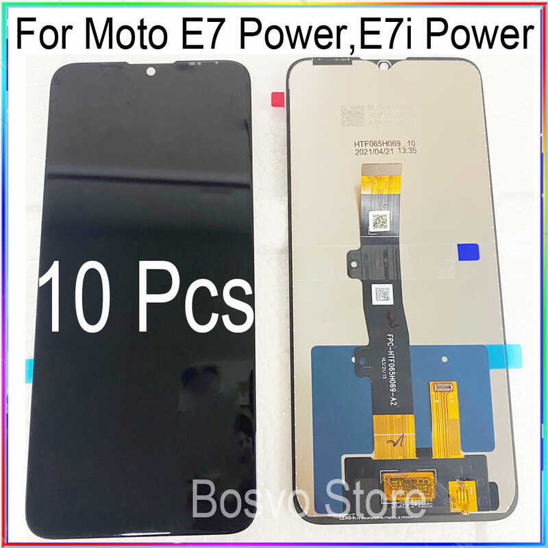 WholeSale 10 Pieces/lot for Moto E7i Power LCD Screen Display with Touch Digitizer Assembly E7 Pow
