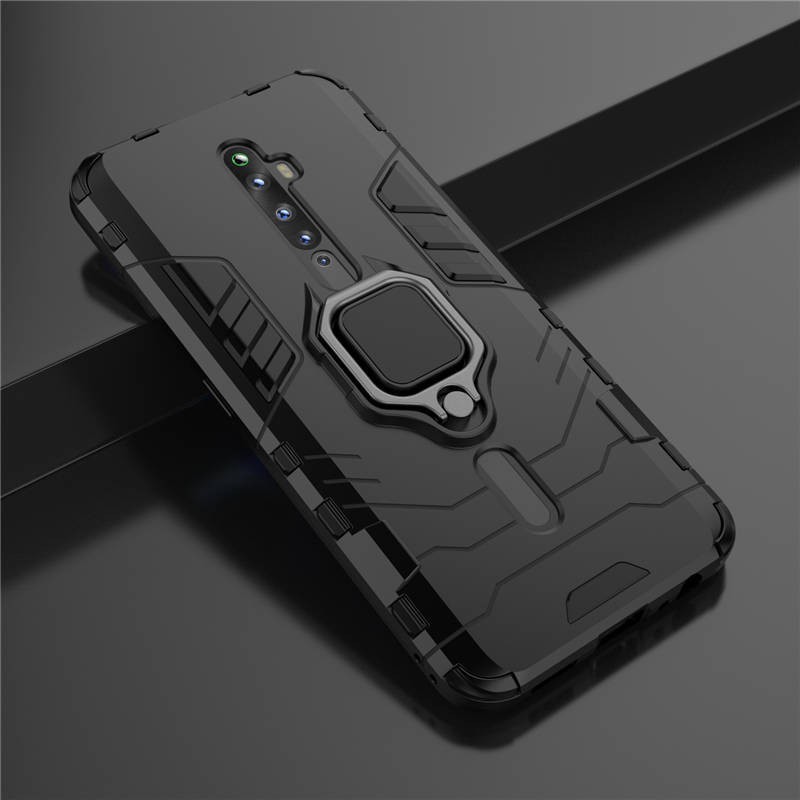Oppo Reno 2F /Reno 2Z /Reno 2 /Reno Case Cover กันกระแทก Kickstand Hard Phone Case OPPO CPH1917 CPH1907 CPH1989 CPH1945 CPH1951 Casing