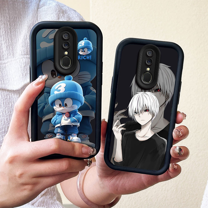 ปลอกสําหรับoppo F11 F9 Pro F7 A60 A78 4G A1K A91 5G Spider Man Matteแฟชั่นส่วนบุคคลการ์ตูนเคสโทรศัพท์