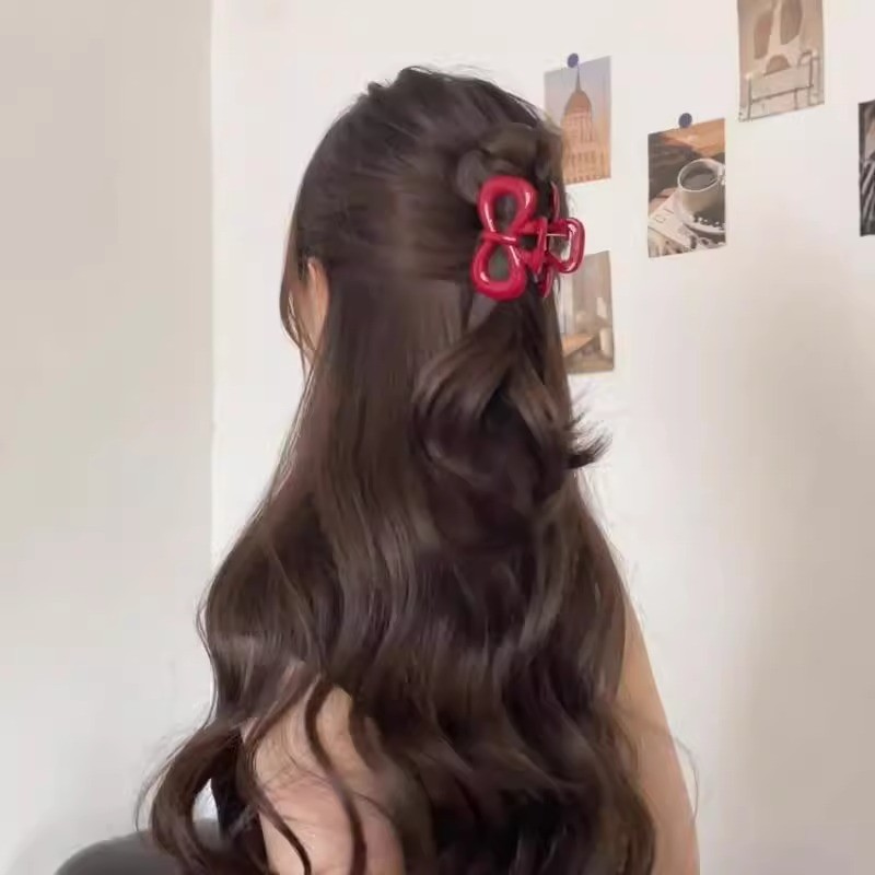 ยอดนิยมคริสต์มาสสีแดงกิ๊บจับกิ๊บกิ๊บ ชม. หูฟัง คลิปสวัสดีปีใหม่อุปกรณ์เสริม - รูปที่ 3