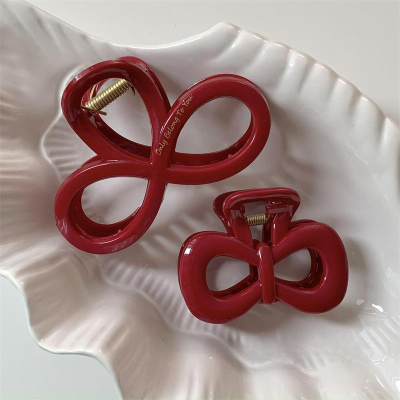 ยอดนิยมคริสต์มาสสีแดงกิ๊บจับกิ๊บกิ๊บ ชม. หูฟัง คลิปสวัสดีปีใหม่อุปกรณ์เสริม - รูปที่ 7