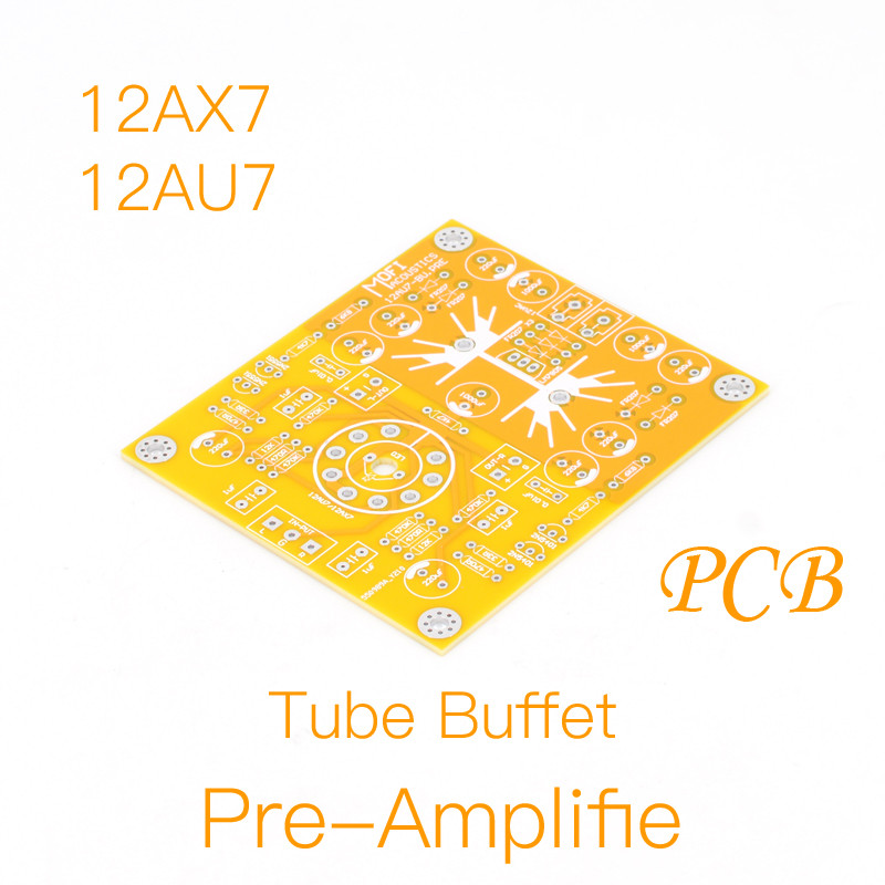 MOFI-12AX7/12AU7-Tube Buffer Pre-Amplifie-PCB